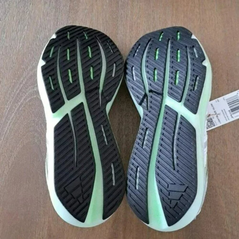 Adidas Lightblaze Glow Sneakers - Color: White/Silver/Lime - Size: Women 8 - Picture 6 of 10